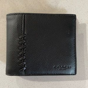 Men’s leather Coach wallet